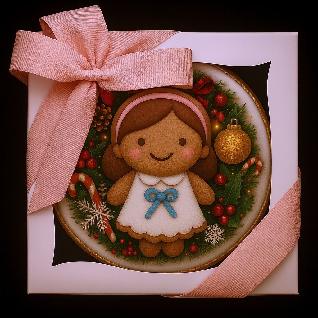 CIASTKO LUKROWANE MAMIK FAMILY SIOSTRA BLUE ROZ.XL KWADR RĘCZNIE ROBIONE